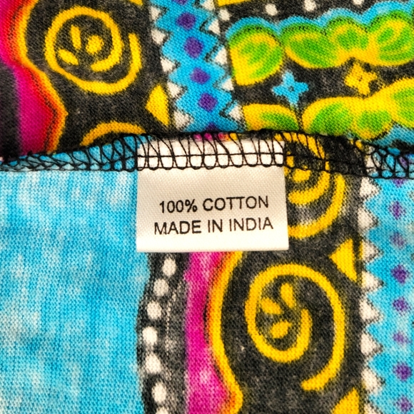 Colorful Cotton Tank Top - Picture 5 of 5